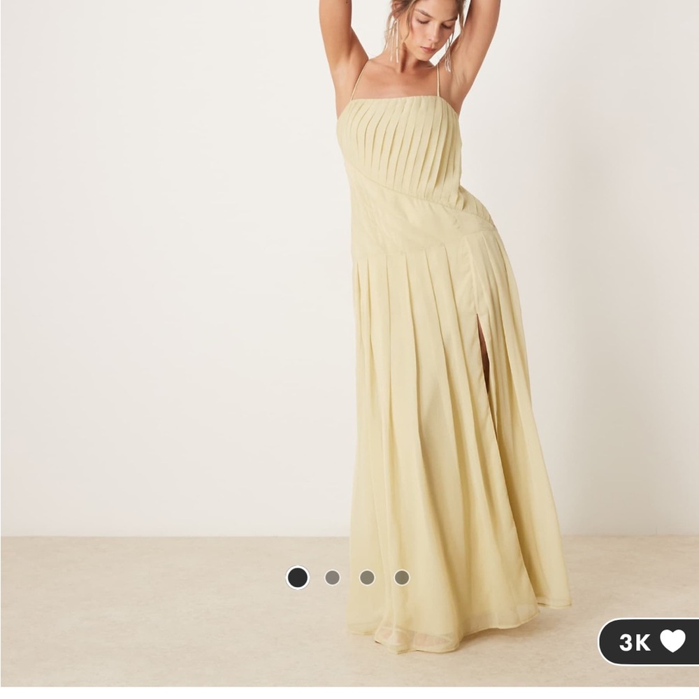 ASOS DESIGN Bandeau Dress - Black